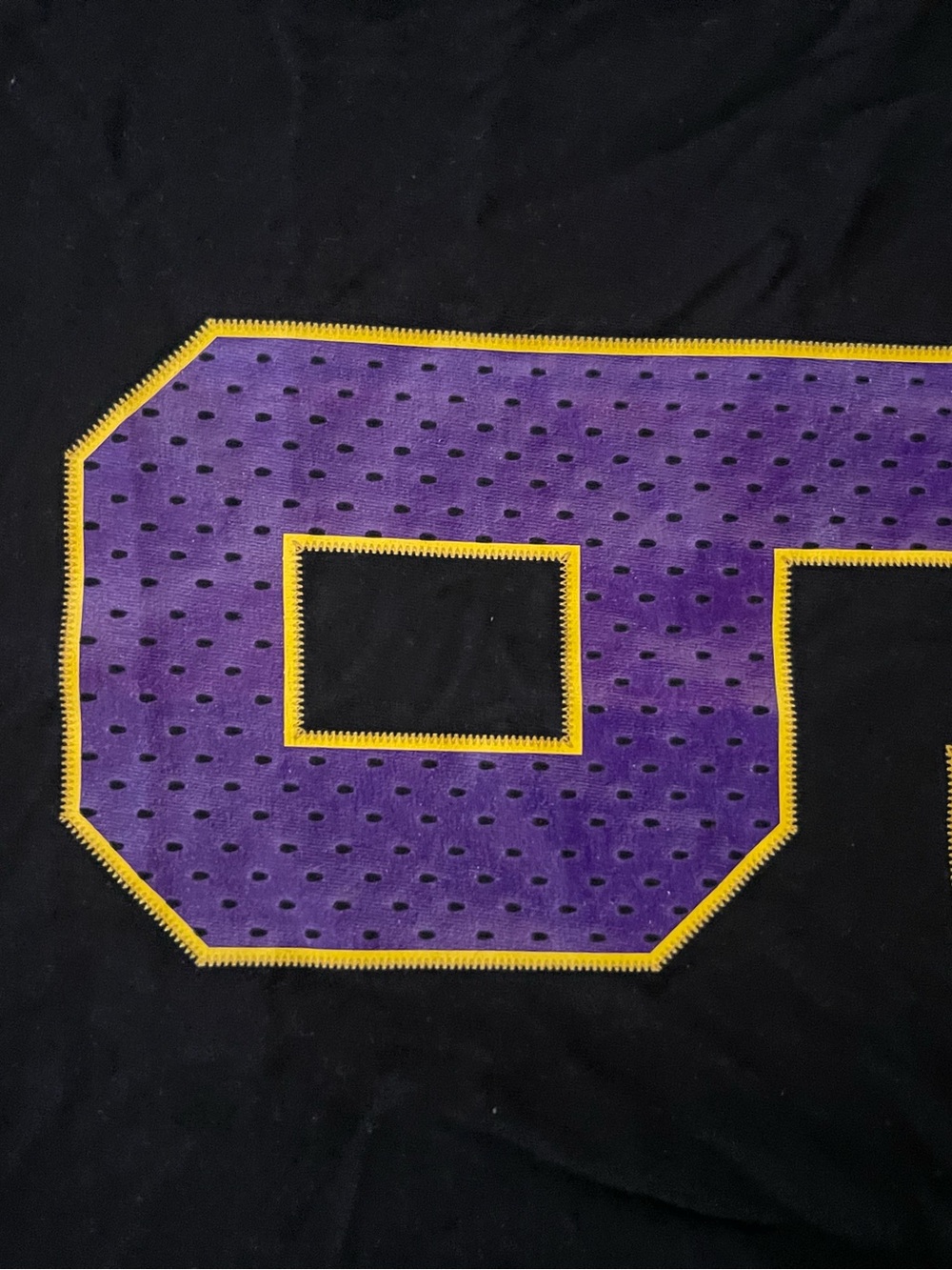 New Fanatics Women's LSU Tigers Shirt Size Small Joe Burrow Jersey Tee #9 NWT - Picture 3 of 4